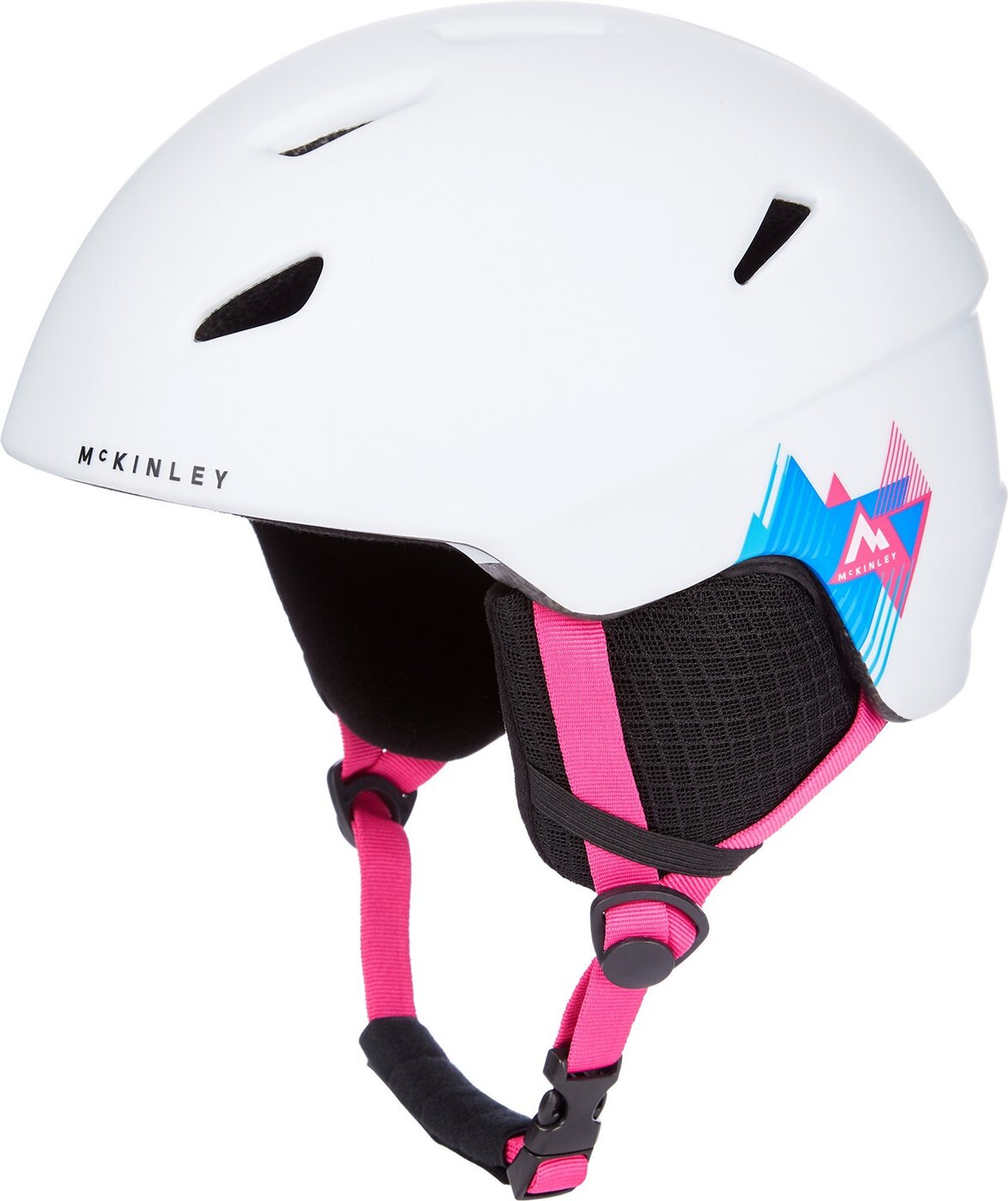 McKINLEY - Ki.-Ski-Helm Pulse JR HS-016 WHITE/PINK