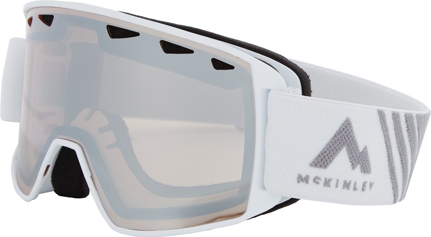 McKINLEY - Ux.-Ski-Brille Base 3.0 Plus WHITE/GREYDARK
