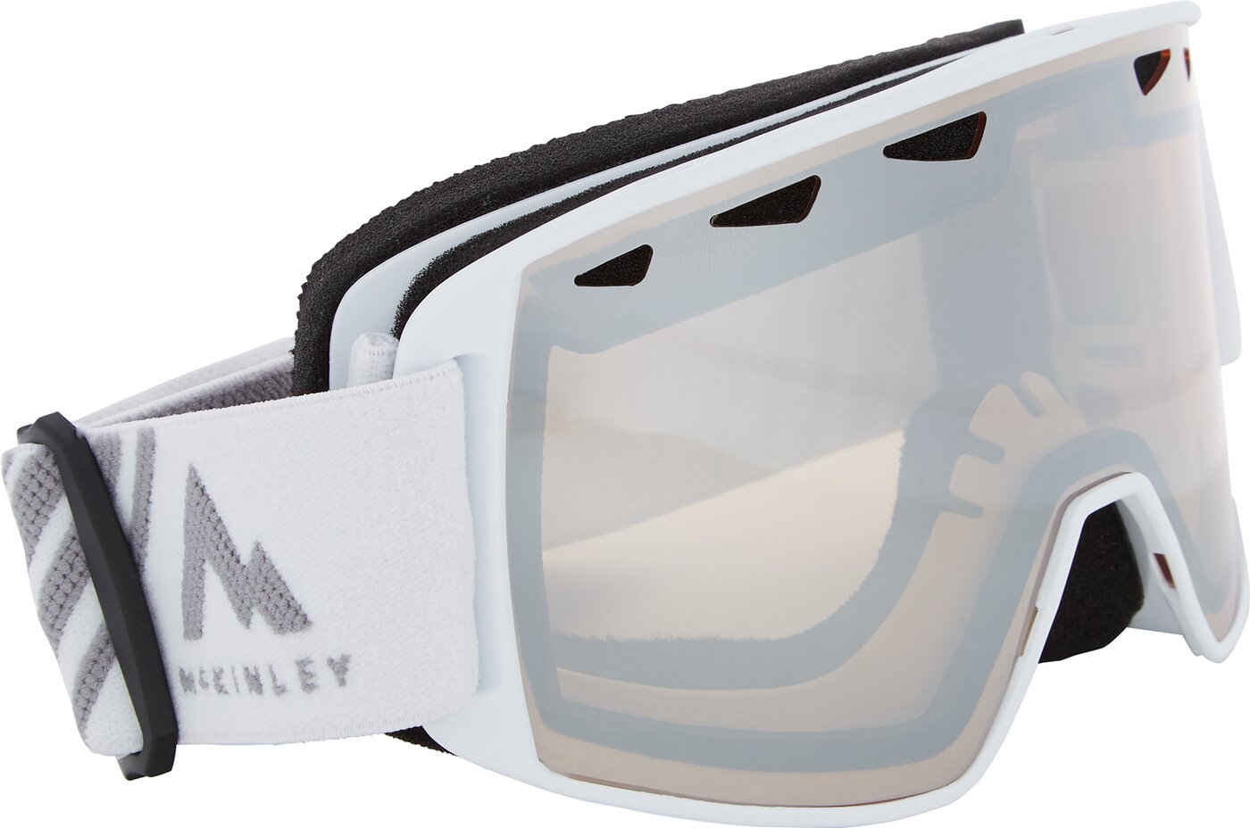 McKINLEY - Ux.-Ski-Brille Base 3.0 Plus WHITE/GREYDARK – Bild 2