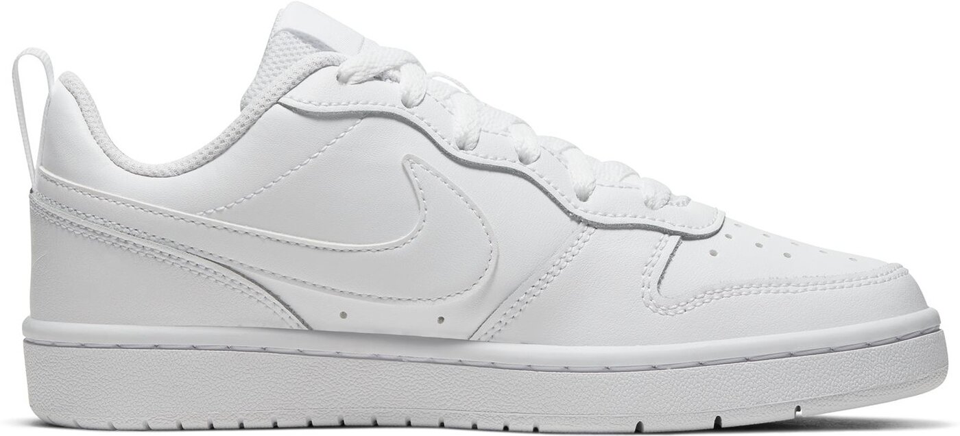NIKE - NIKE COURT BOROUGH LOW 2 (GS) WHITE/WHITE-WHITE