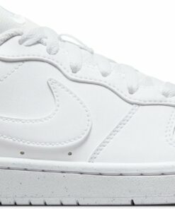 NIKE - COURT BOROUGH LOW RECRAFT (GS) WHITE/WHITE-WHITE