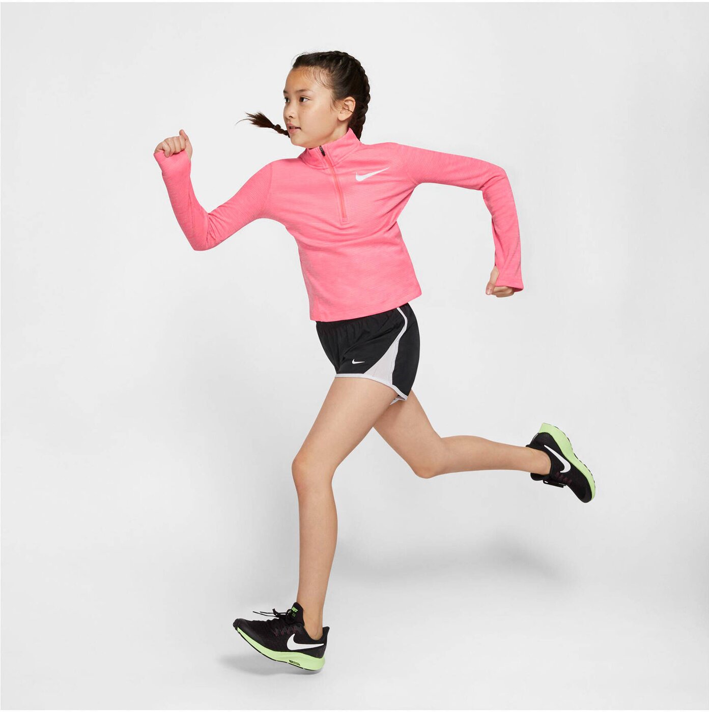 NIKE - G NK LS TOP RUN HZ PINK GAZE /ECHO PINK/REFLECTIV – Bild 3