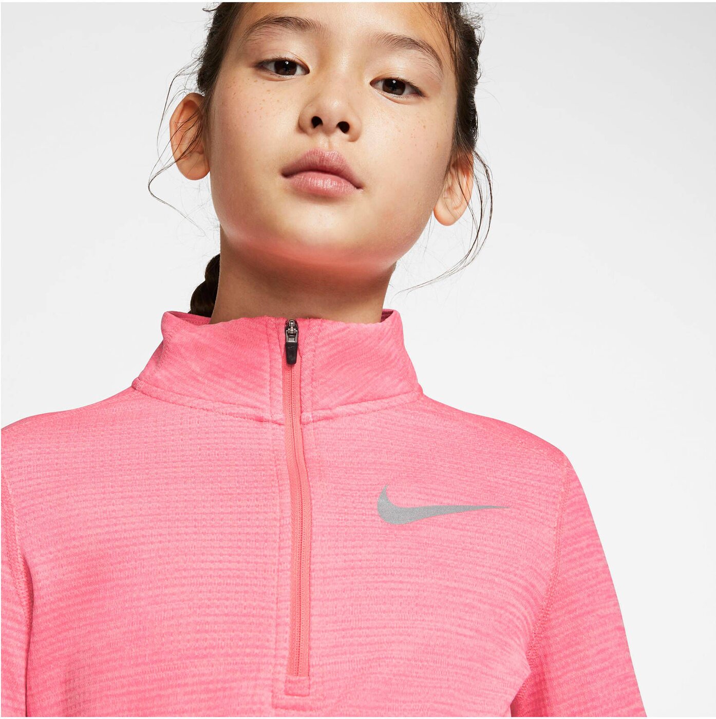 NIKE - G NK LS TOP RUN HZ PINK GAZE /ECHO PINK/REFLECTIV – Bild 6