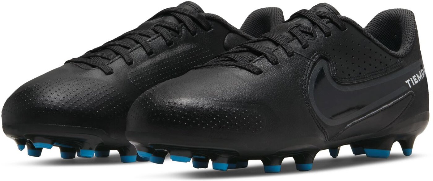 NIKE - JR LEGEND 9 ACADEMY FG/MG BLACK/DK SMOKE GREY-SUMMIT WHI – Bild 4