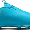 NIKE - JR PHANTOM GX II ACADEMY FG/MG BLUE FURY/WHITE