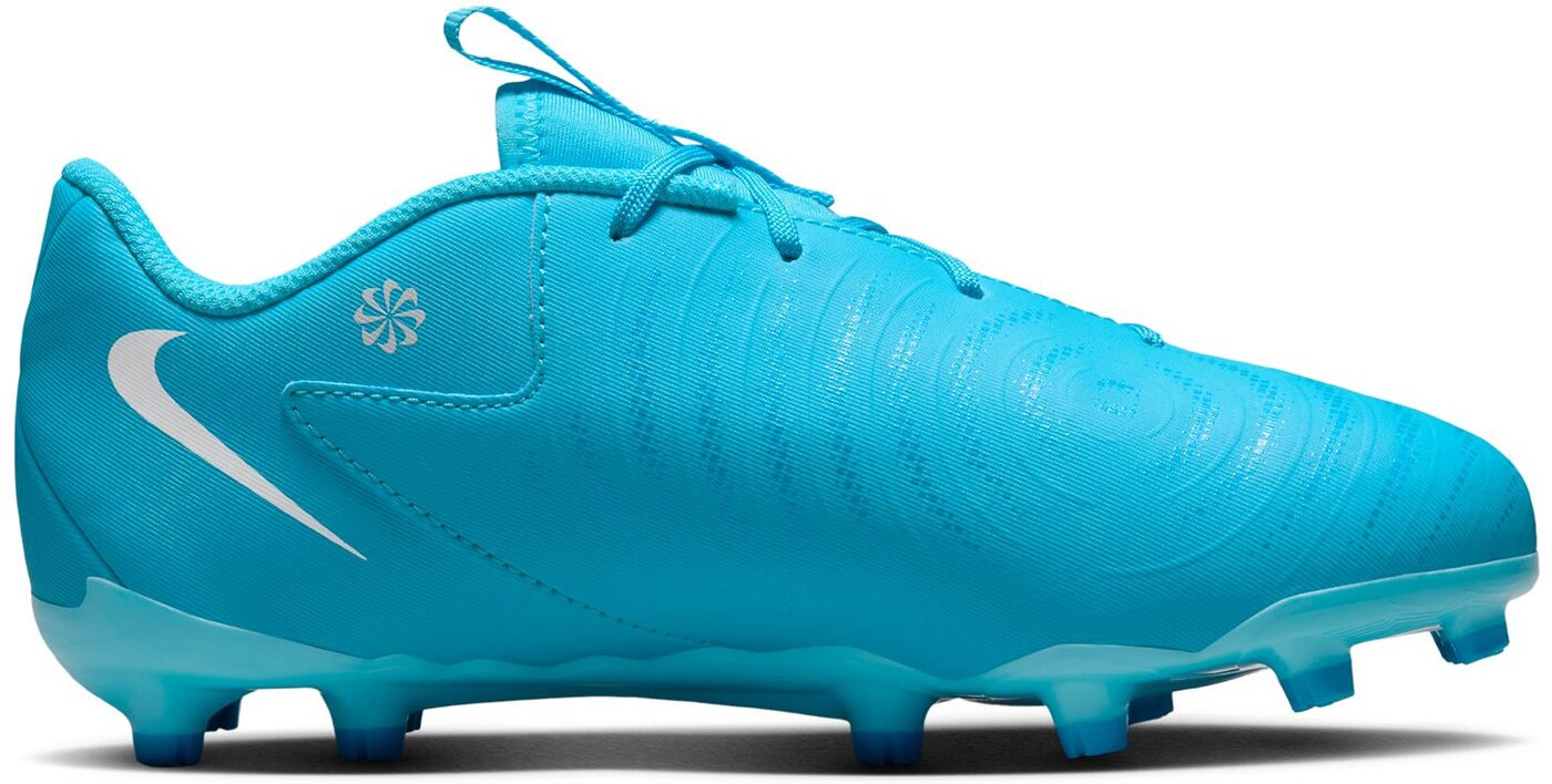 NIKE - JR PHANTOM GX II ACADEMY FG/MG BLUE FURY/WHITE