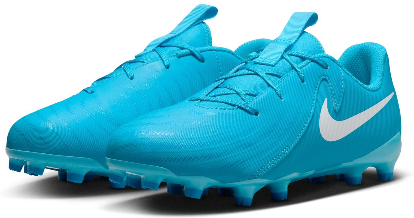 NIKE - JR PHANTOM GX II ACADEMY FG/MG BLUE FURY/WHITE – Bild 4
