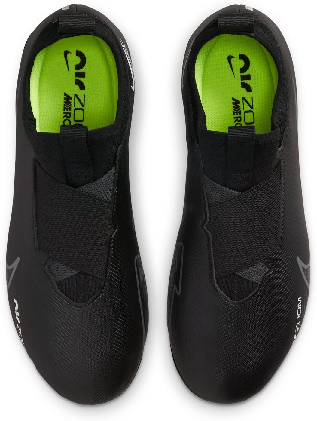 NIKE - JR ZOOM VAPOR 15 ACADEMY FG/MG BLACK/DK SMOKE GREY-SUMMIT WHI – Bild 3