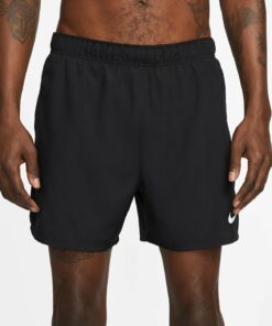 NIKE - M NK DF CHALLENGER 5BF SHORT BLACK/BLACK/BLACK/REFLECTIVE S