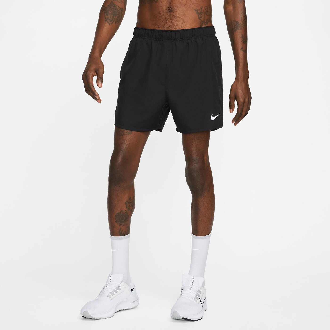 NIKE - M NK DF CHALLENGER 5BF SHORT BLACK/BLACK/BLACK/REFLECTIVE S – Bild 4