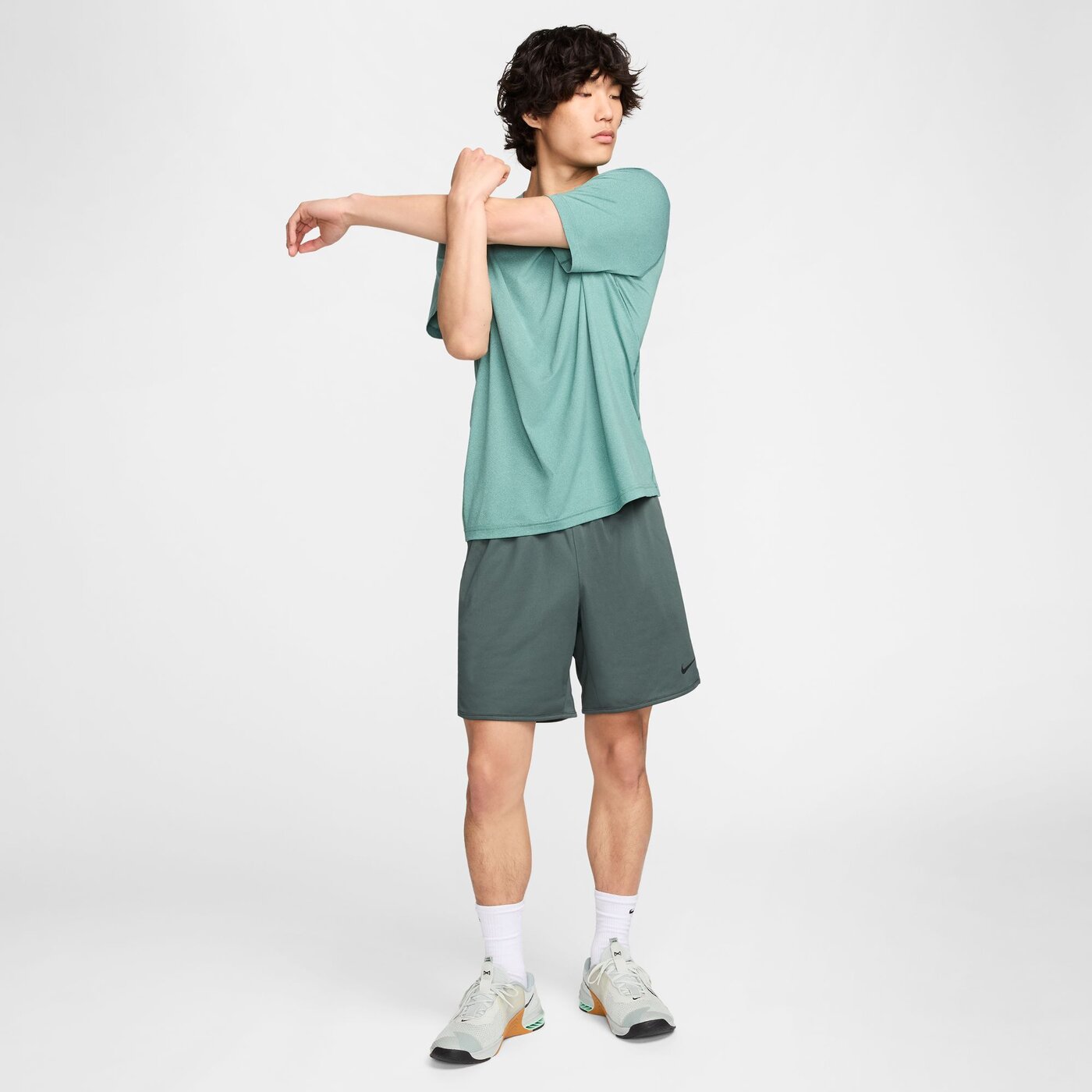 NIKE - M NK DF TOTALITY KNIT 7IN UL VINTAGE GREEN/BLACK/VINTAGE GR – Bild 3