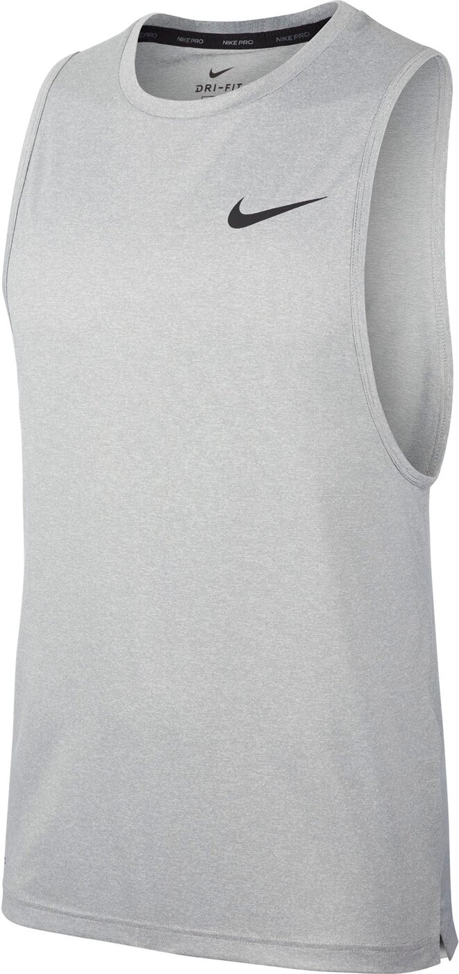 NIKE - M NK TOP M TANK HPR DRY SMOKE GREY/LT SMOKE GREY/HTR/B