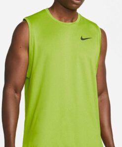 NIKE - M NP DF HPR DRY TOP TANK CHLOROPHYLL/ATOMIC GREEN/HTR/B