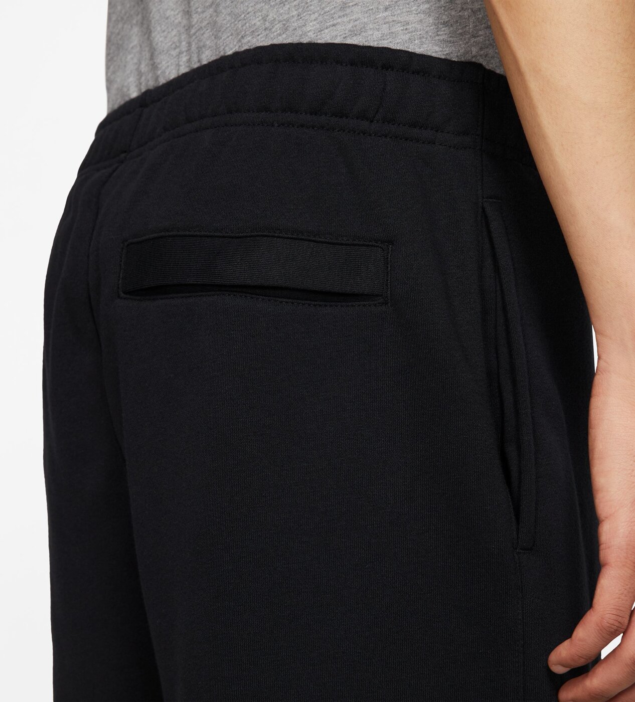 NIKE - M NSW CLUB JGGR FT BLACK/BLACK/WHITE – Bild 7