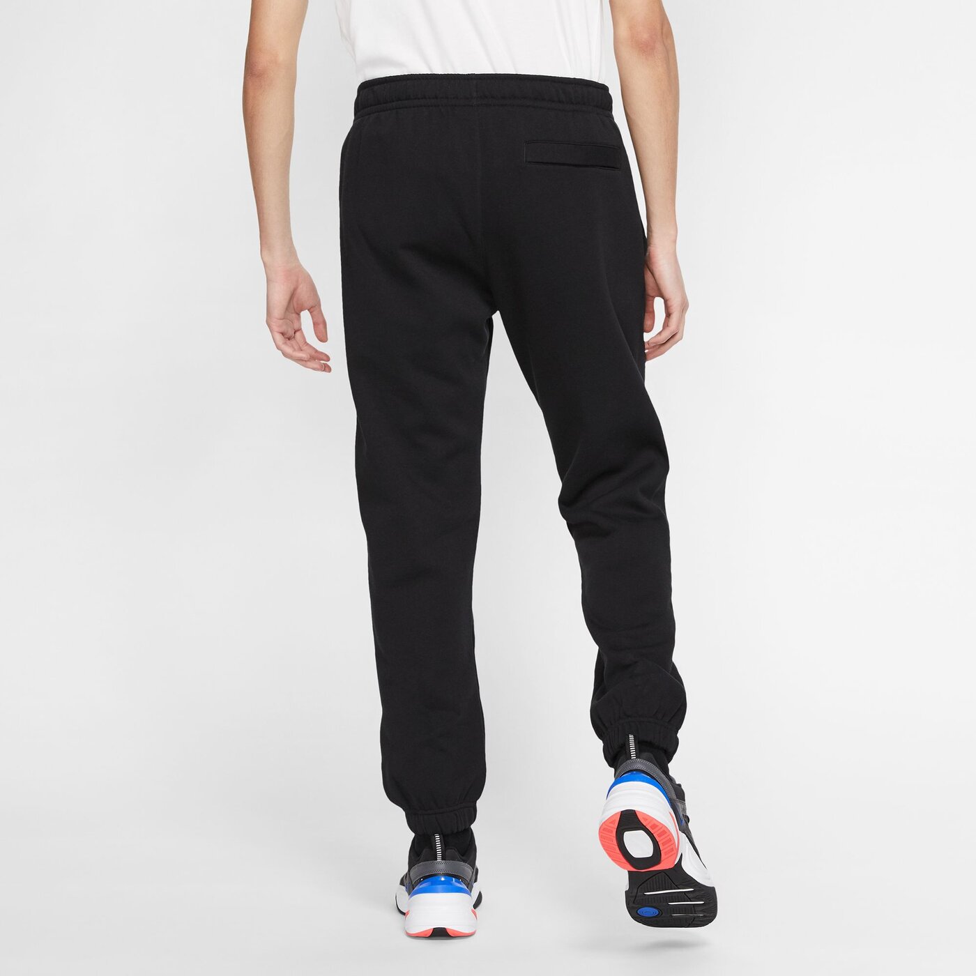 NIKE - M NSW CLUB PANT CF BB BLACK/BLACK/WHITE – Bild 4