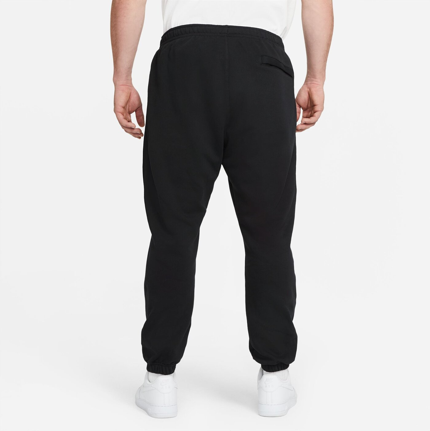 NIKE - M NSW CLUB PANT CF BB BLACK/BLACK/WHITE – Bild 7