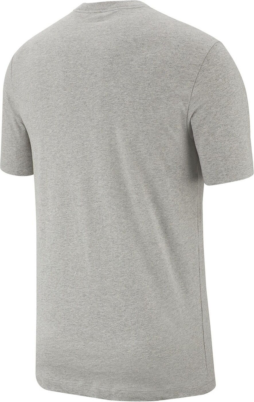 NIKE - M NSW CLUB TEE DK GREY HEATHER/BLACK – Bild 2
