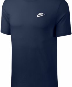 NIKE - M NSW CLUB TEE MIDNIGHT NAVY/WHITE