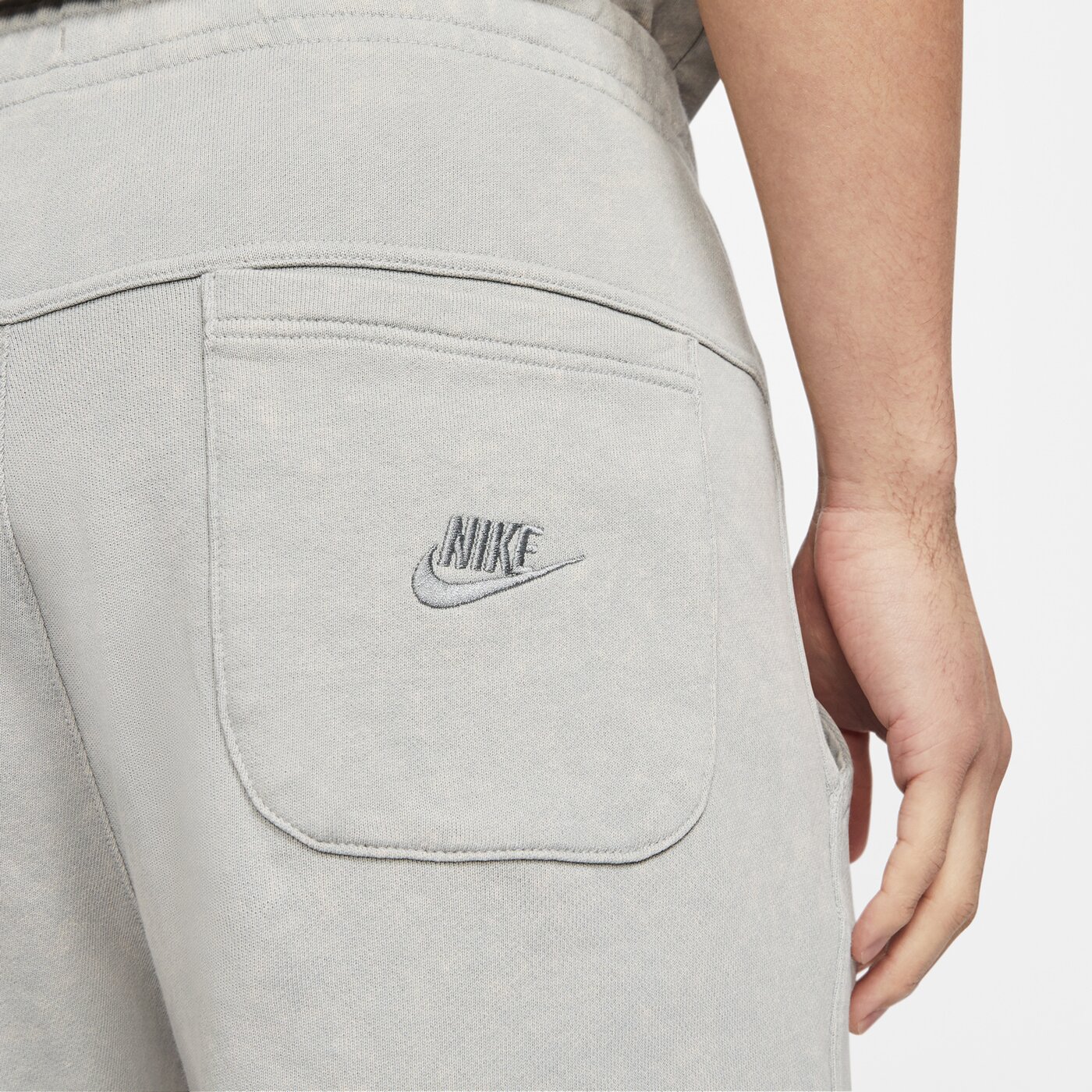 NIKE - M NSW JDI SHORT WASH LT SMOKE GREY/SAIL – Bild 8