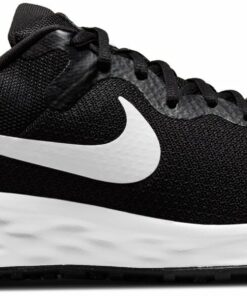 NIKE - NIKE REVOLUTION 6 NN BLACK/WHITE-IRON GREY