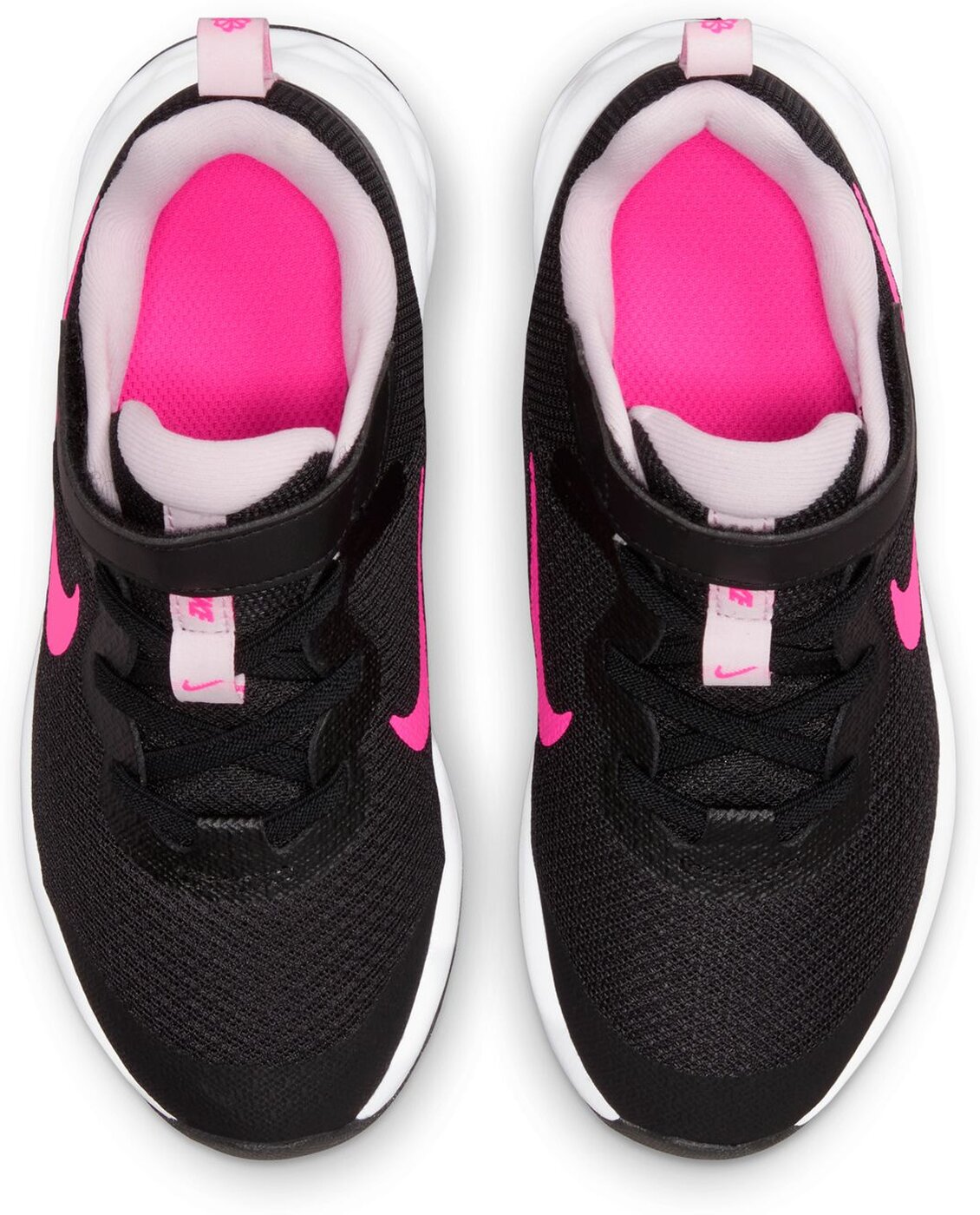 NIKE - NIKE REVOLUTION 6 NN (PSV) BLACK/HYPER PINK-PINK FOAM – Bild 3