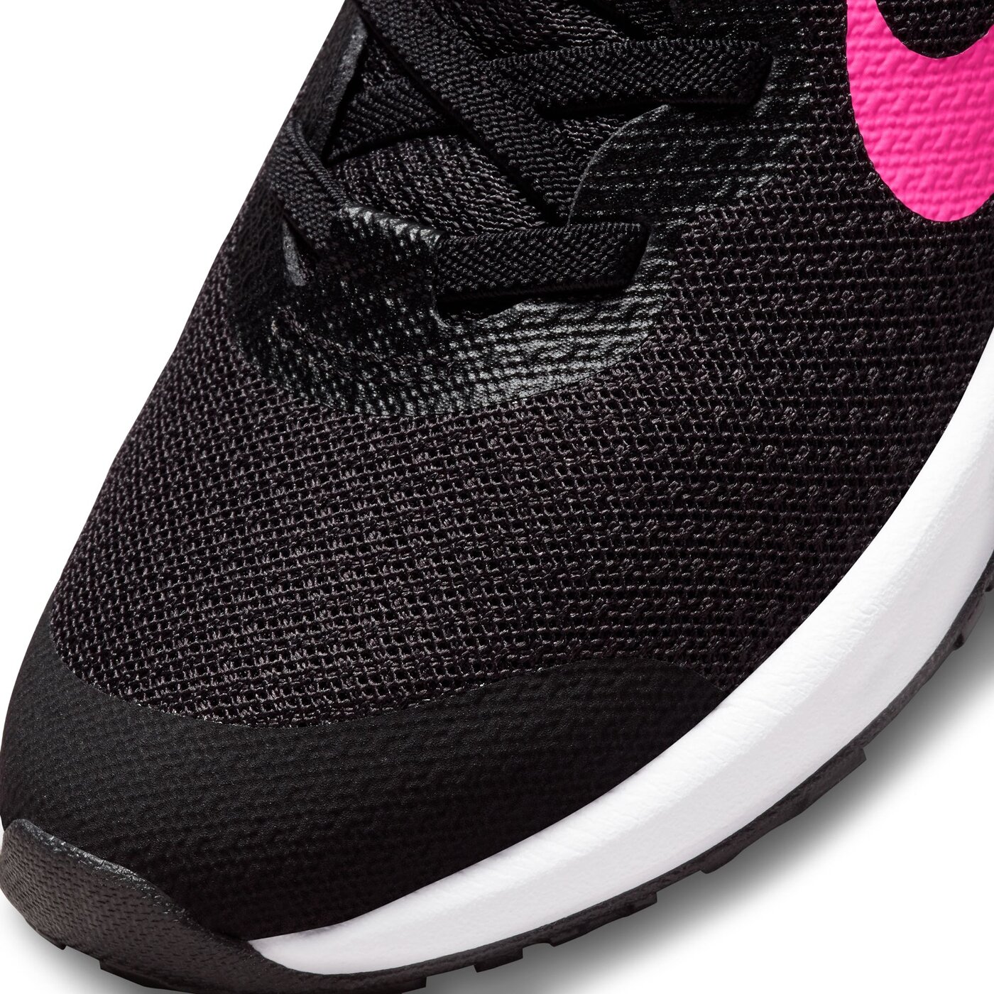 NIKE - NIKE REVOLUTION 6 NN (PSV) BLACK/HYPER PINK-PINK FOAM – Bild 7