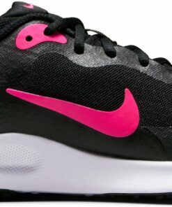 NIKE - NIKE REVOLUTION 7 (GS) BLACK/HYPER PINK-WHITE