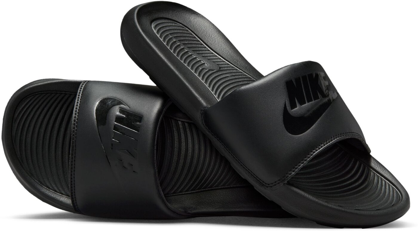 NIKE - NIKE VICTORI ONE SLIDE BLACK/BLACK-BLACK – Bild 5