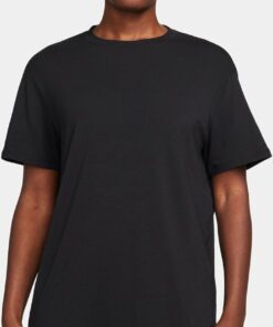 NIKE - W NK ONE RELAXED DF SS TOP BLACK/BLACK