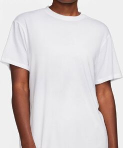 NIKE - W NK ONE RELAXED DF SS TOP WHITE/BLACK