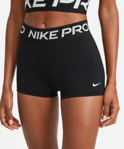 NIKE - W NP 365 SHORT 3IN BLACK/WHITE