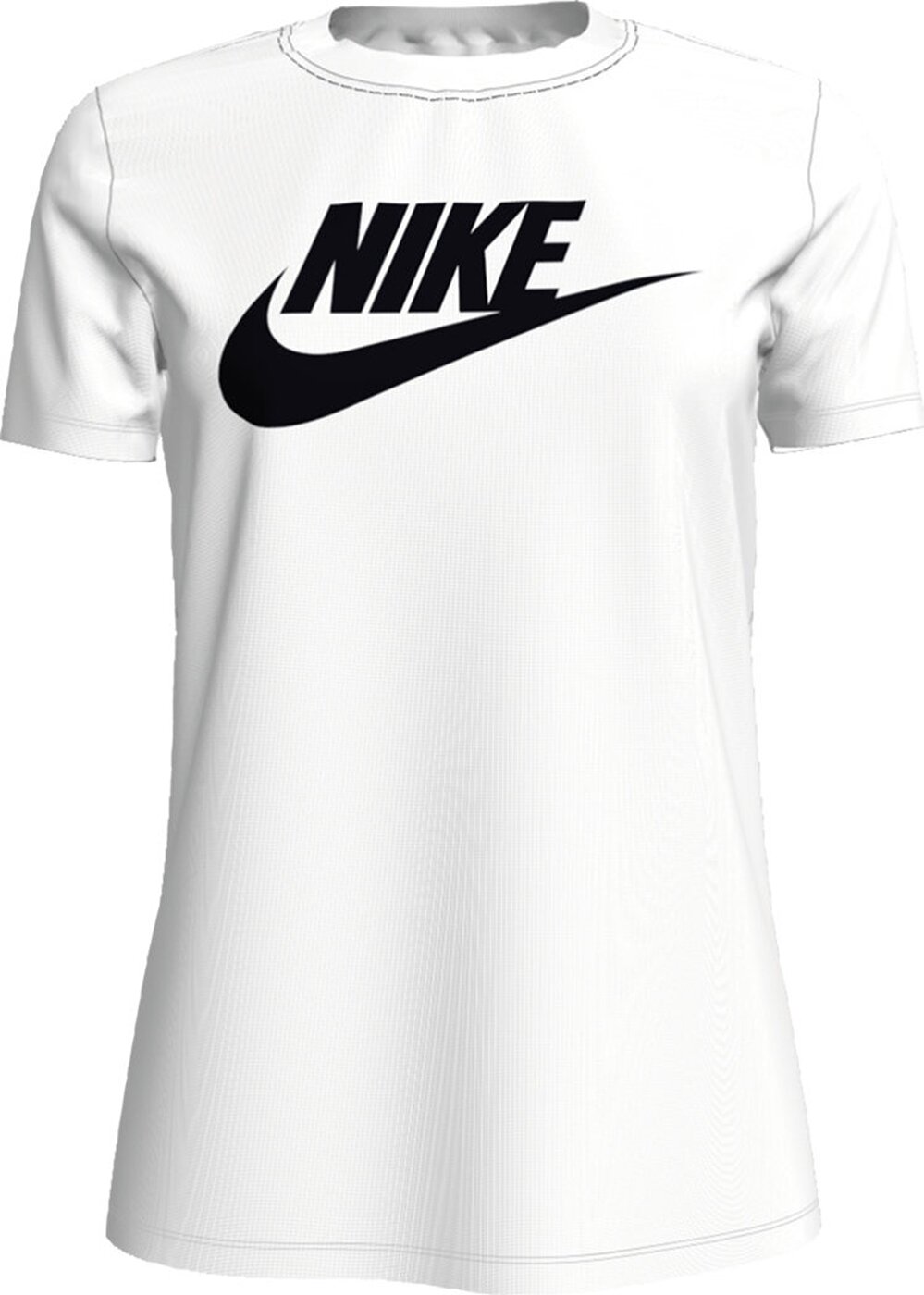 NIKE - W NSW TEE ESSNTL ICON FUTUR WHITE/BLACK – Bild 5