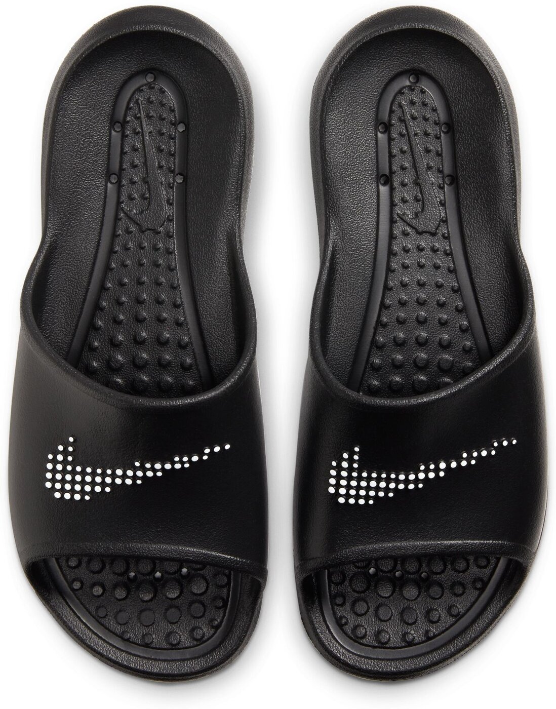 NIKE - W NIKE VICTORI ONE SHWER SLIDE BLACK/WHITE-BLACK – Bild 4