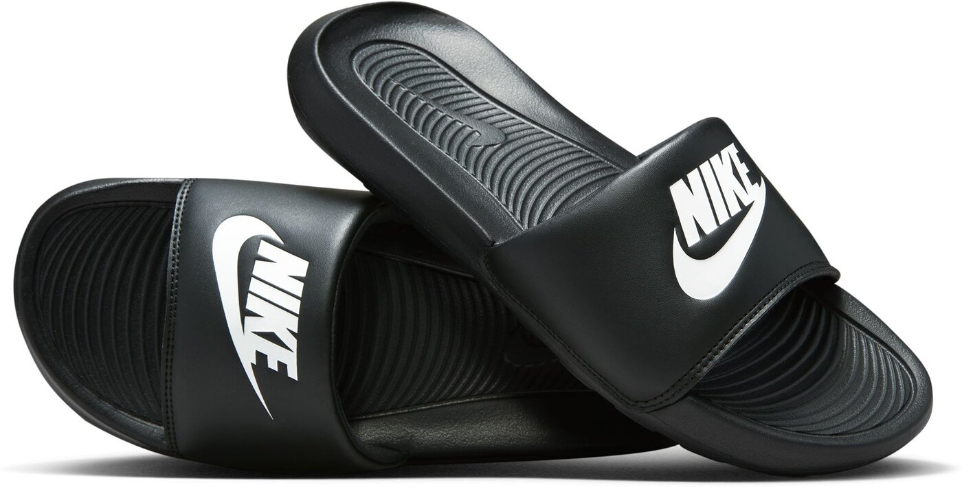 NIKE - W NIKE VICTORI ONE SLIDE BLACK/WHITE-BLACK – Bild 4