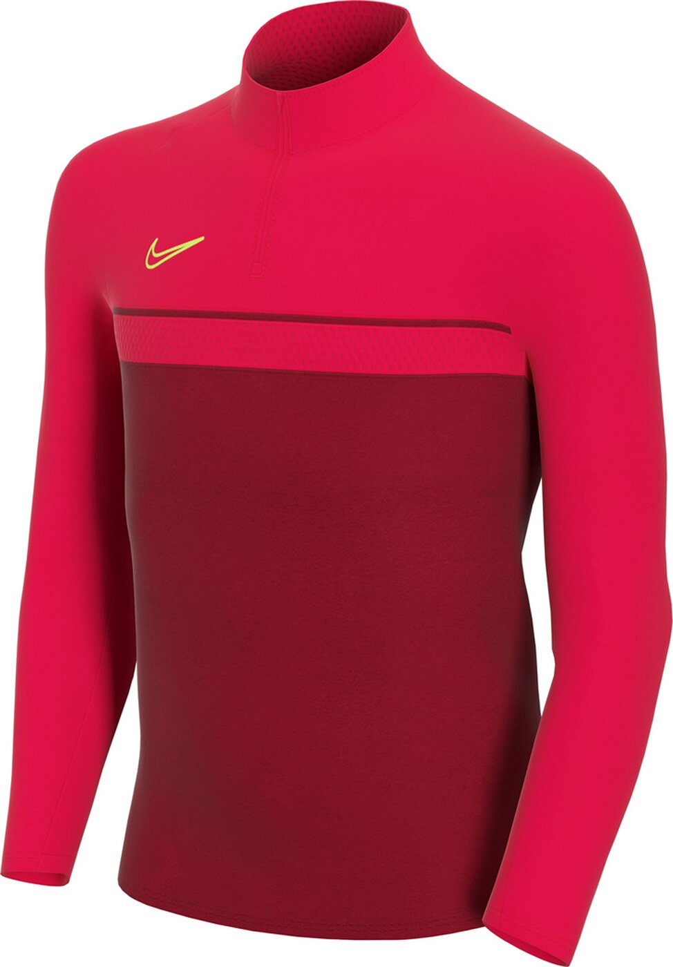 NIKE - Y NK DF ACD21 DRIL TOP GYM RED/GYM RED/BRIGHT CRIMSON