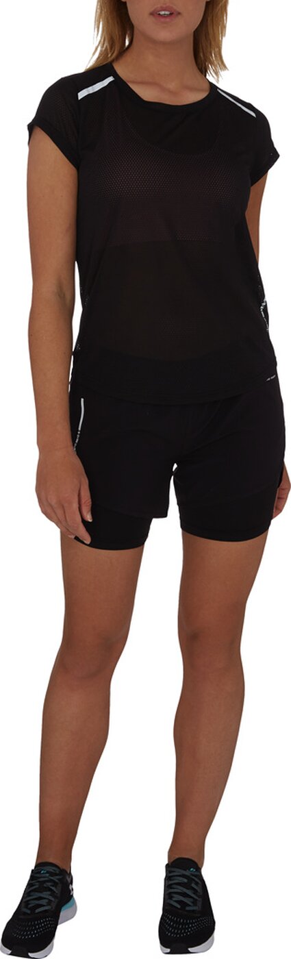 PRO TOUCH - Da.-Shorts 2-in-1 Rufina III BLACK/ BLACK – Bild 5