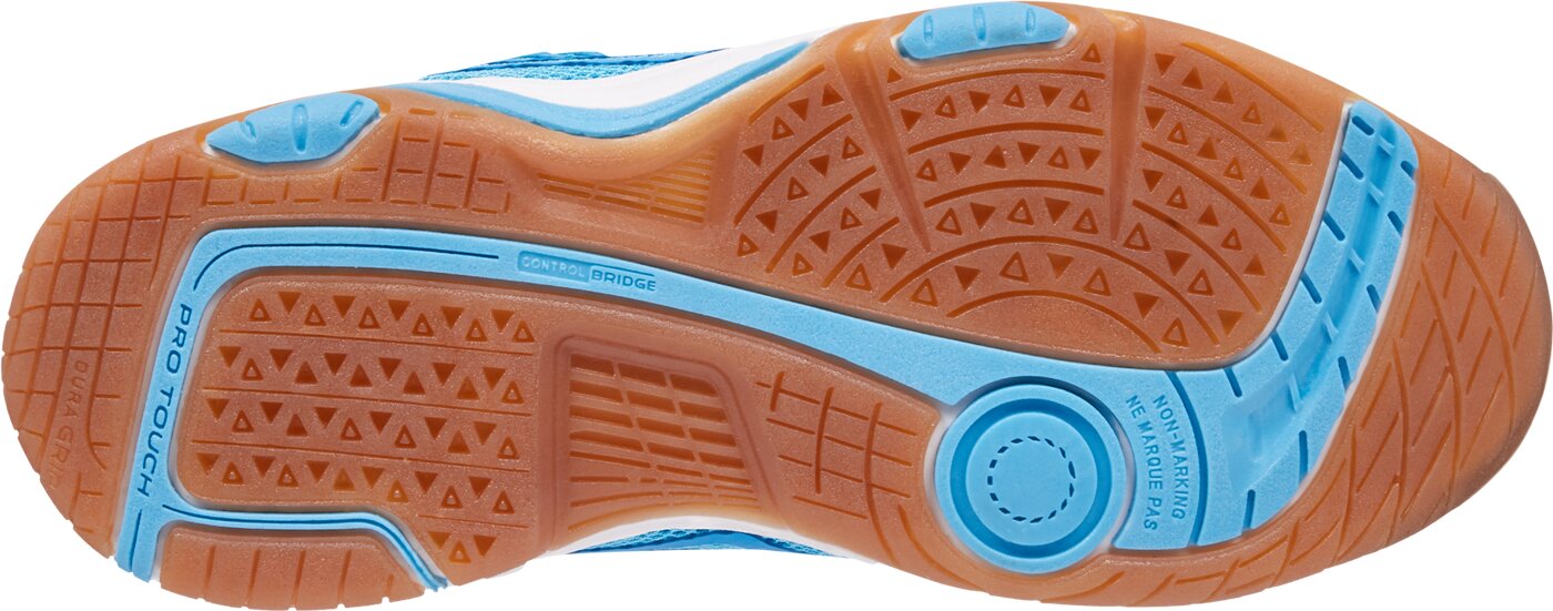 PRO TOUCH - Ki.-Indoor-Schuh Rebel 3 VLC JR BLUE/ TURQUOISE/ SIL – Bild 2