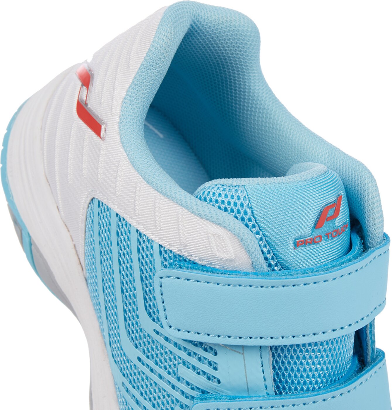 PRO TOUCH - Ki.-Indoor-Schuh Rebel 3 VLC JR BLUE LIGHT/ WHITE/ R – Bild 4