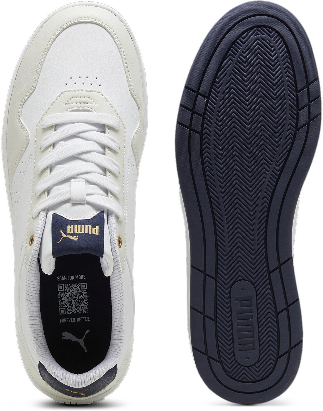 PUMA - Court Classic PUMA WHITE-VAPOR GRAY-PUMA NAV – Bild 2