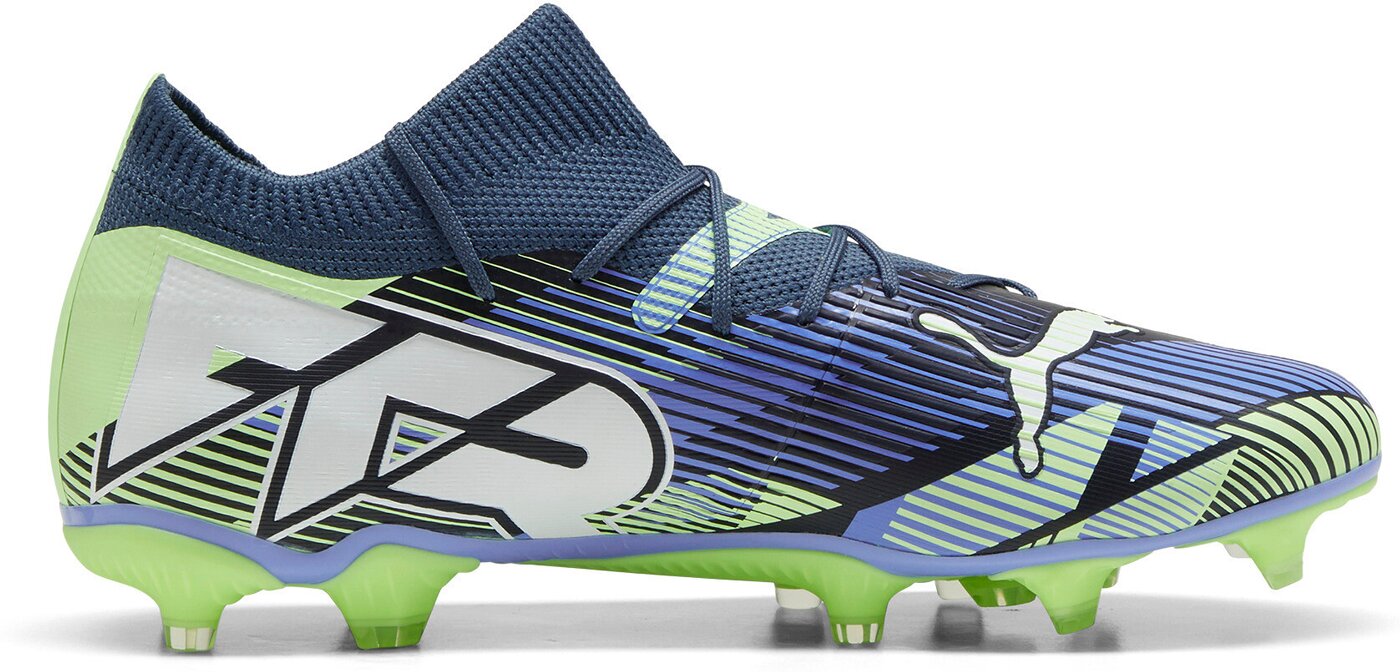 PUMA - FUTURE 7 MATCH FG/AG GRAY SKIES-PUMA WHITE-FIZZY APPLE