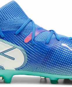 PUMA - FUTURE 7 MATCH MG Jr BLUEMAZING-PUMA WHITE-ELECTRIC PEPP