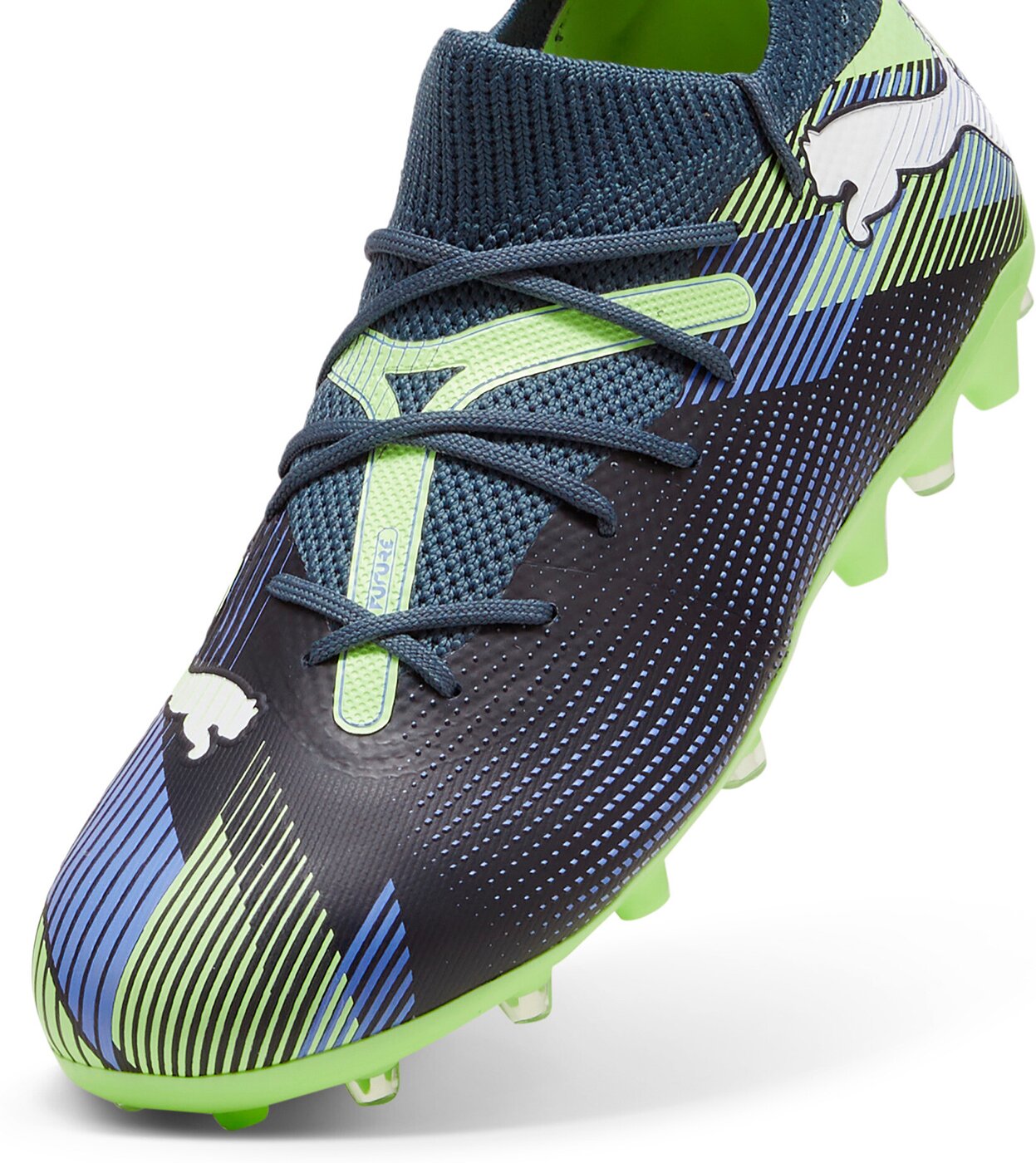 PUMA - FUTURE 7 MATCH MG Jr GRAY SKIES-PUMA WHITE-FIZZY APPLE – Bild 6