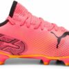 PUMA - FUTURE 7 PLAY FG/AG Jr SUNSET GLOW-PUMA BLACK-SUN STR