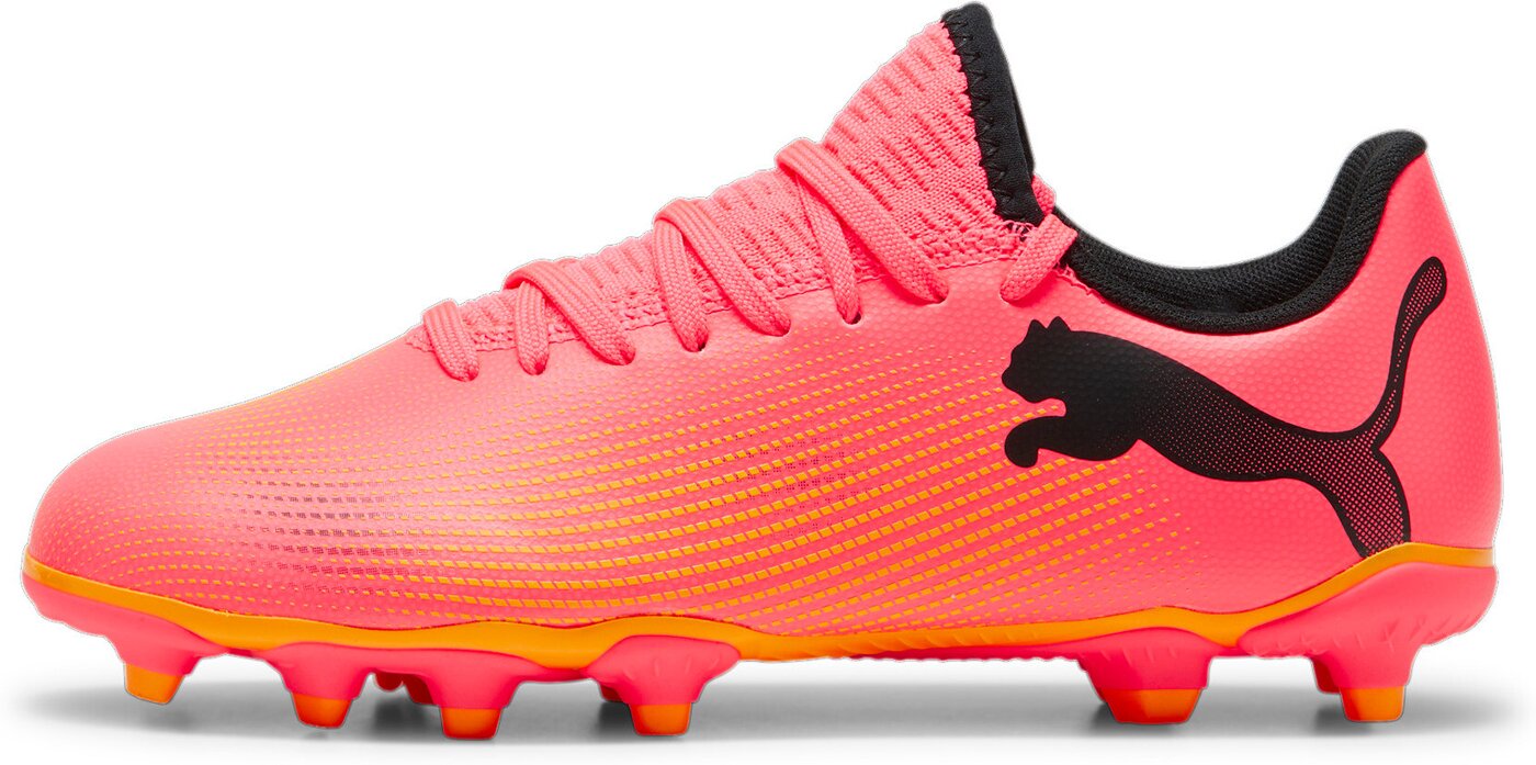 PUMA - FUTURE 7 PLAY FG/AG Jr SUNSET GLOW-PUMA BLACK-SUN STR – Bild 4