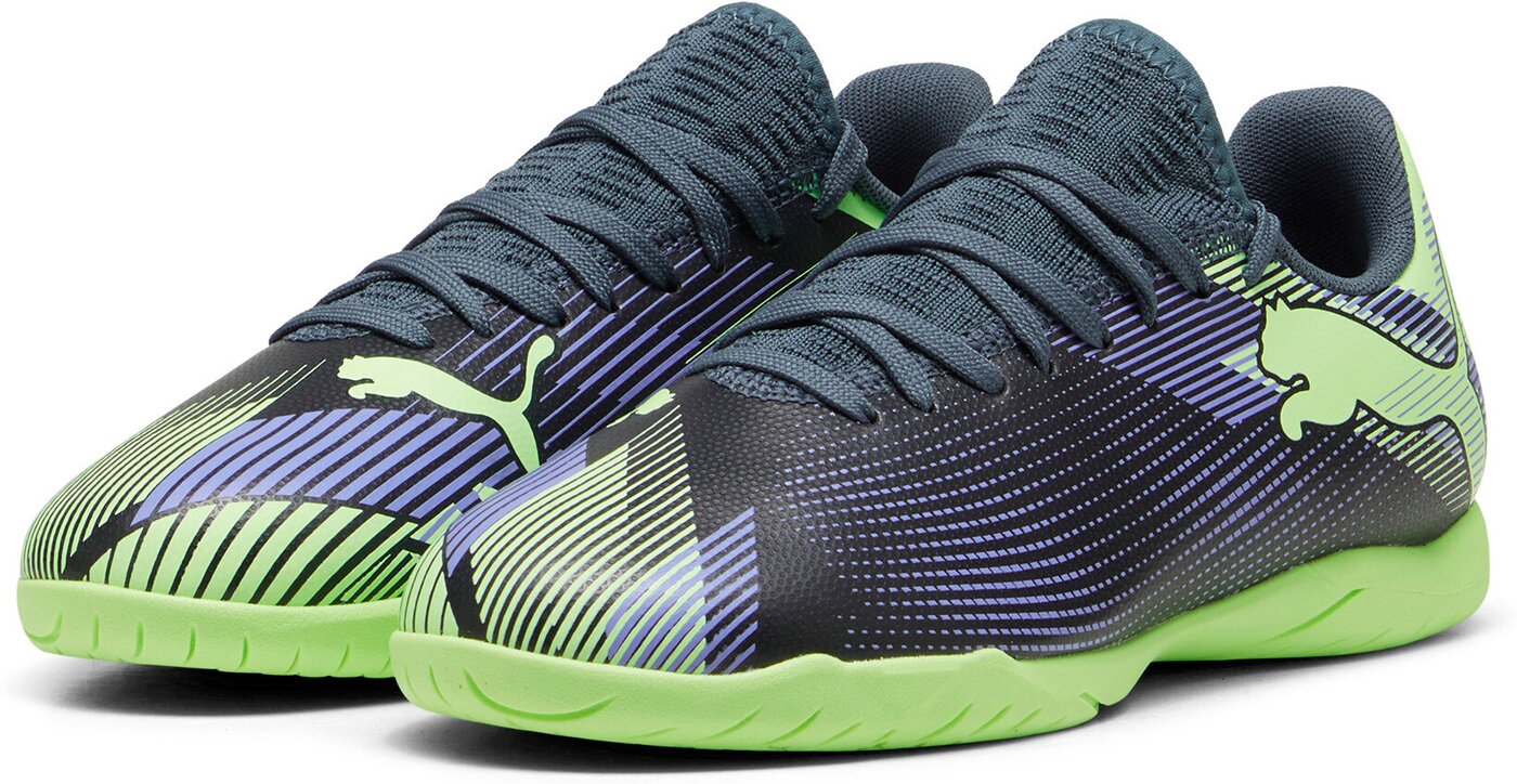 PUMA - FUTURE 7 PLAY IT Jr GRAY SKIES-ELEKTRO PURPLE-FIZZY APP – Bild 3