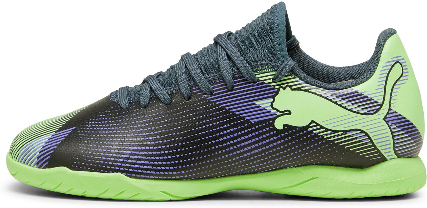 PUMA - FUTURE 7 PLAY IT Jr GRAY SKIES-ELEKTRO PURPLE-FIZZY APP – Bild 4