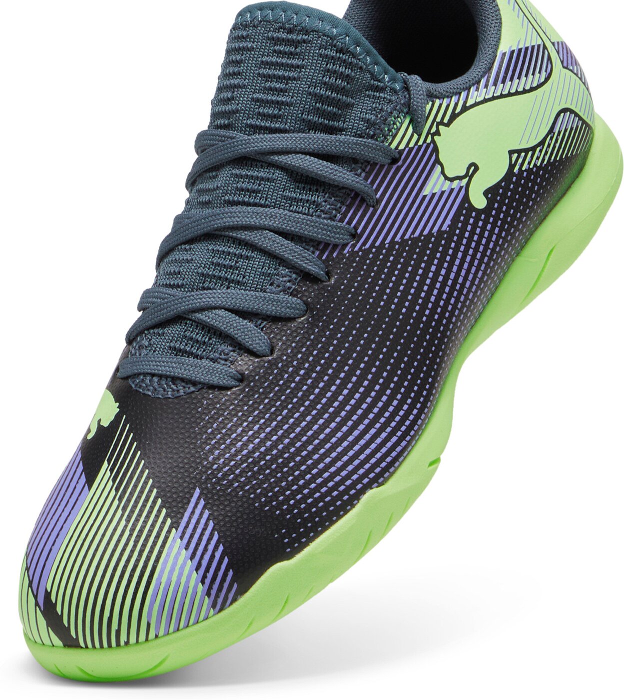 PUMA - FUTURE 7 PLAY IT Jr GRAY SKIES-ELEKTRO PURPLE-FIZZY APP – Bild 6