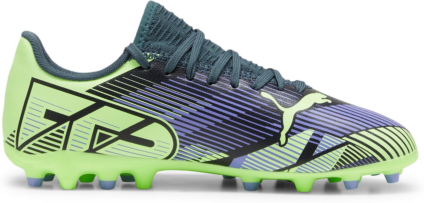 PUMA - FUTURE 7 PLAY MG Jr GRAY SKIES-ELEKTRO PURPLE-FIZZY APP