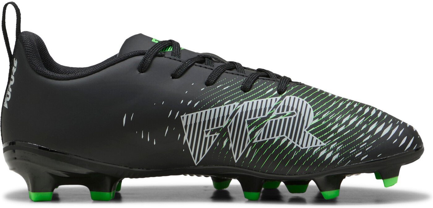 PUMA - FUTURE 8 PLAY FG/AG Jr PUMA BLACK-PUMA SILVER-FLUO GREEN