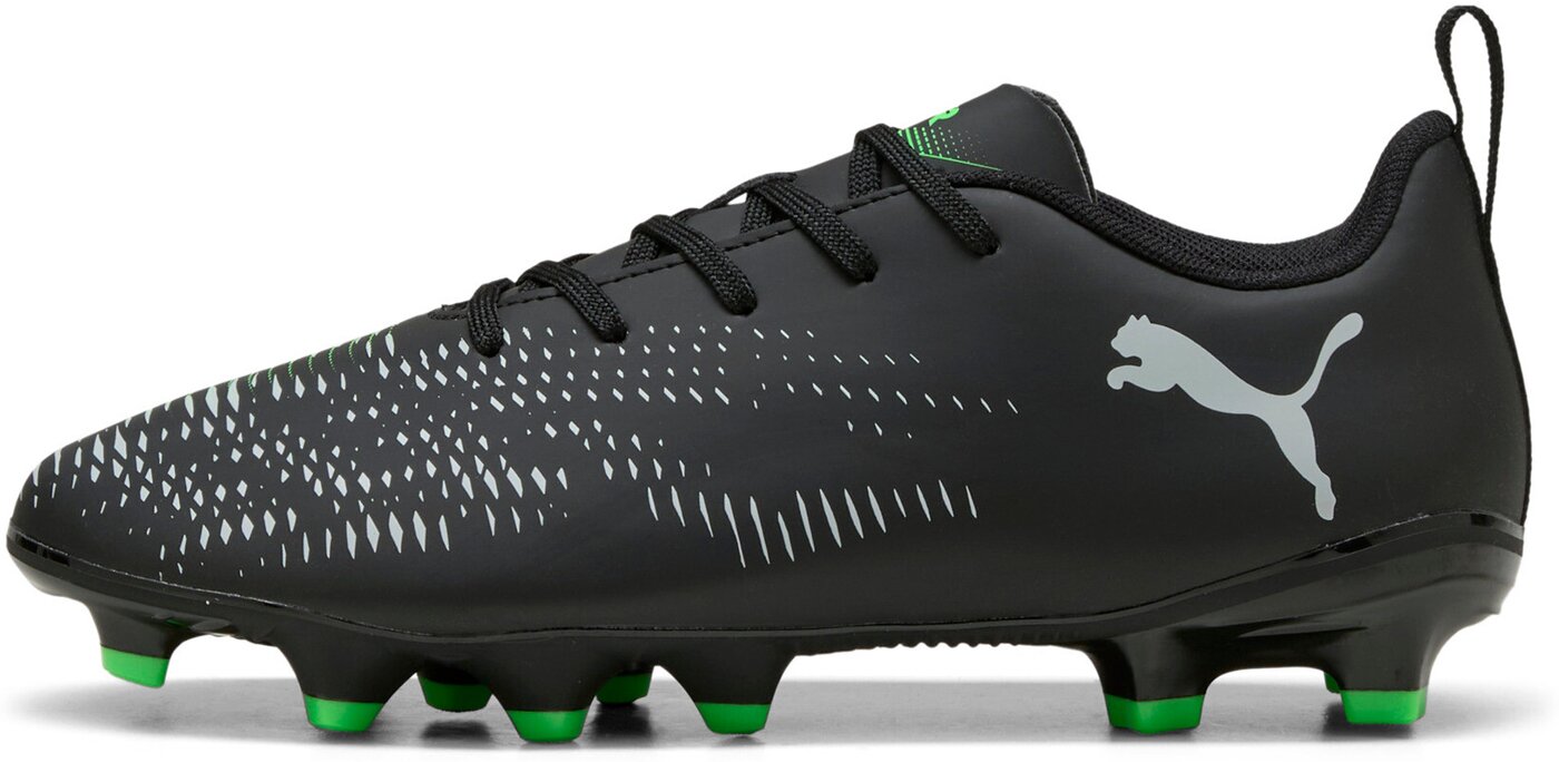 PUMA - FUTURE 8 PLAY FG/AG Jr PUMA BLACK-PUMA SILVER-FLUO GREEN – Bild 4